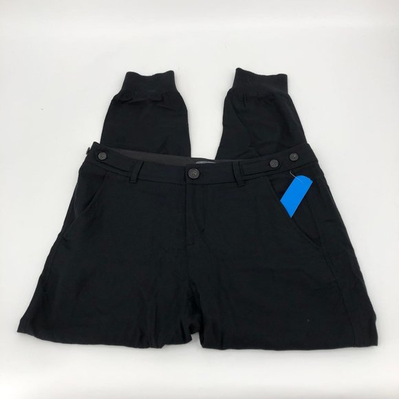 Vince Black Mid-Rise Track Pants | Regular Size 8 - Picture 6 of 6